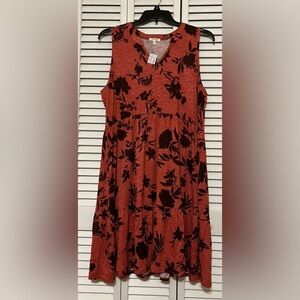 NWT Women’s Maurice Sleeveless Floral Dress Size XXL Super Soft & Stretchy